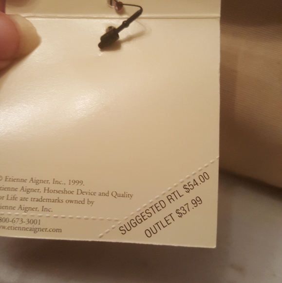 Etienne Aigner Canvas Collection Bag - Picture 9 of 11